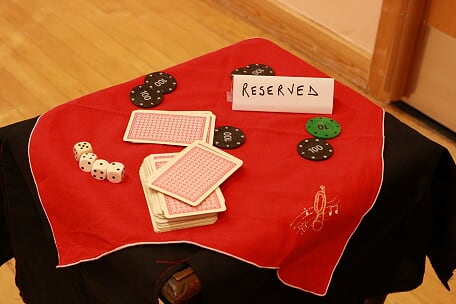 Set - table ready for play